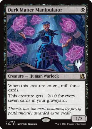 Dark Matter Manipulator (PPFRA-052) - Promo Pack: Reality Fracture - Card Brawlers