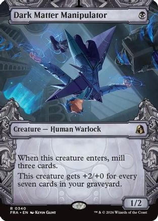 Dark Matter Manipulator (Showcase) (FRA-340) - Reality Fracture - Card Brawlers
