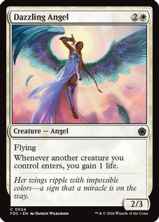 Dazzling Angel (FDC-024) - Commander: Foundations - Card Brawlers