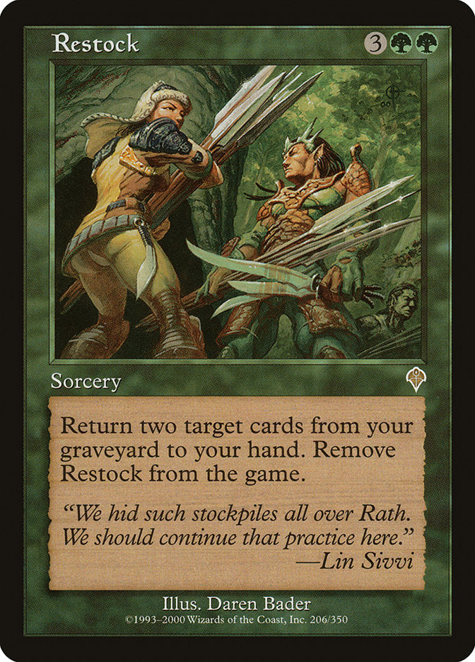 Restock [Invasion] - Magic: The Gathering - Card Brawlers | Quebec | Canada |