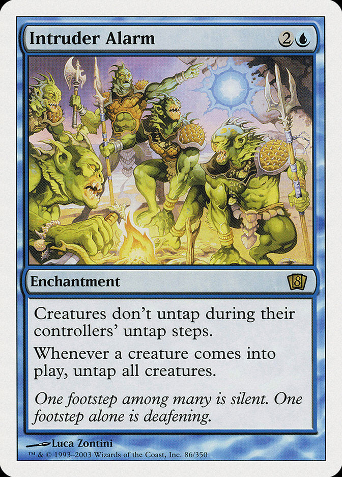Intruder Alarm (Oversized) [Eighth Edition] - Magic: The Gathering - Card Brawlers | Quebec | Canada |