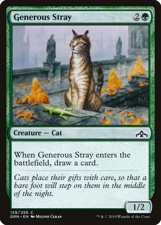 Generous Stray [Guilds of Ravnica] - Magic: The Gathering - Card Brawlers | Quebec | Canada |