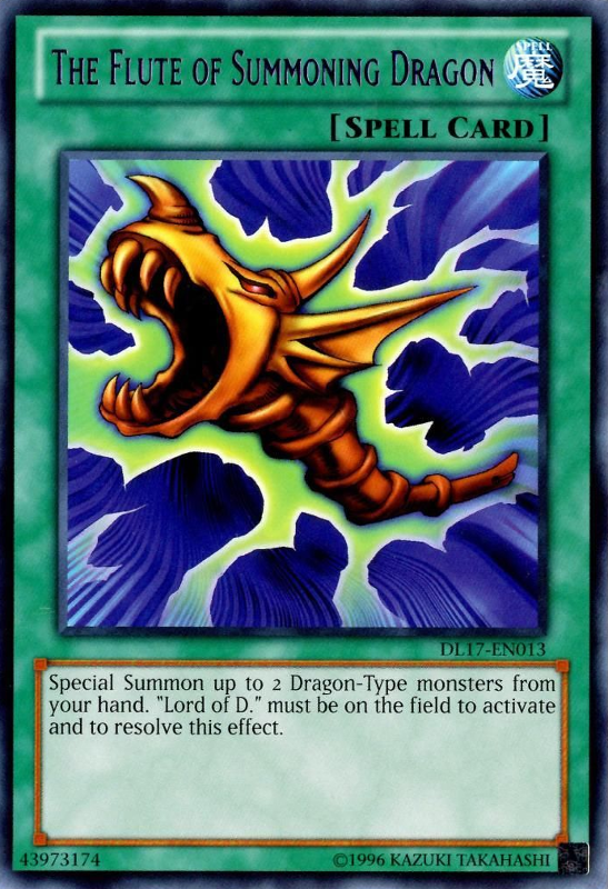 The Flute of Summoning Dragon (Purple) [DL17-EN013] Rare - Yu-Gi-Oh! - Card Brawlers | Quebec | Canada |