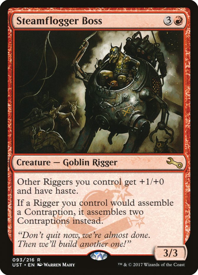 Steamflogger Boss [Unstable] - Magic: The Gathering - Card Brawlers | Quebec | Canada |