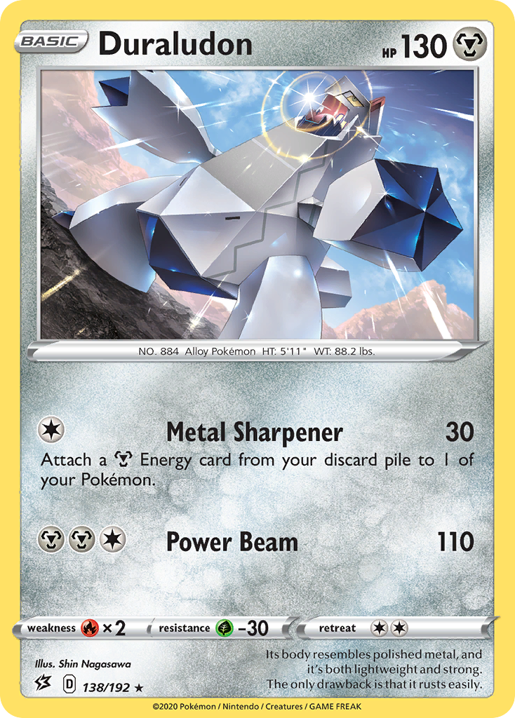 Duraludon (138/192) [Sword & Shield: Rebel Clash] - Pokémon - Card Brawlers | Quebec | Canada |