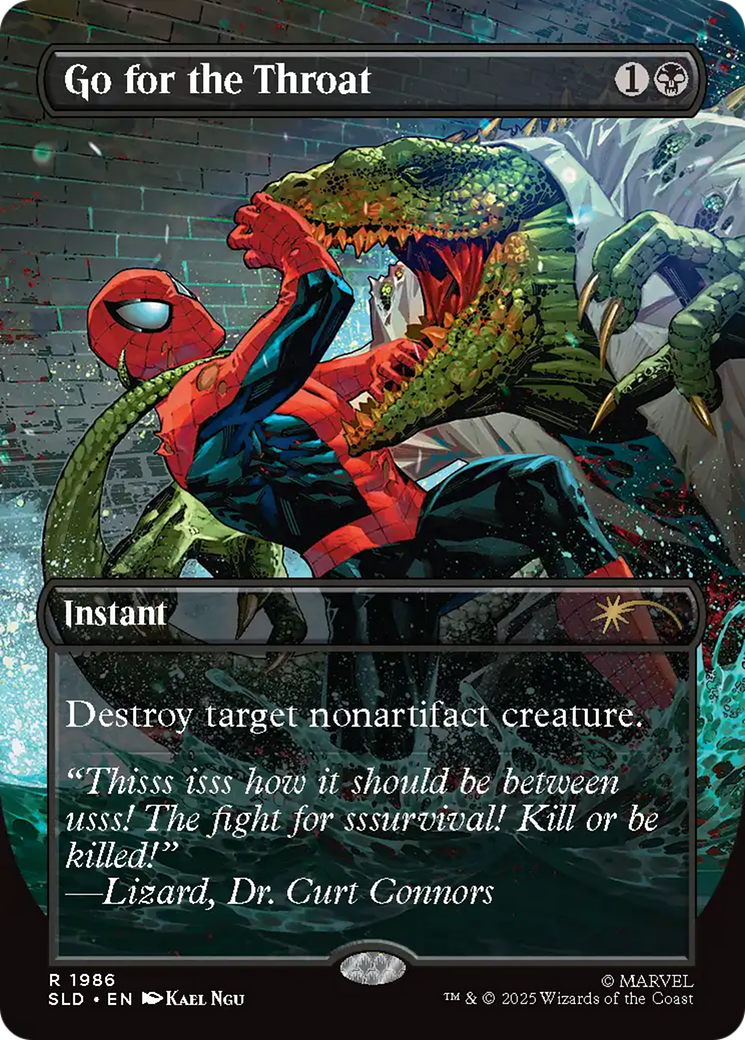 Go for the Throat [Secret Lair Drop Series] - Magic: The Gathering - Card Brawlers | Quebec | Canada |