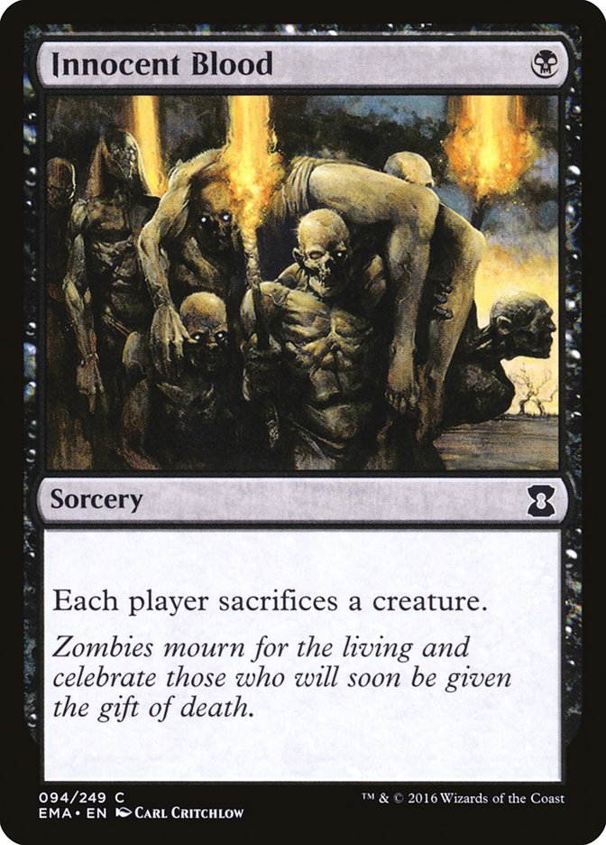 Innocent Blood [Eternal Masters] - Magic: The Gathering - Card Brawlers | Quebec | Canada |