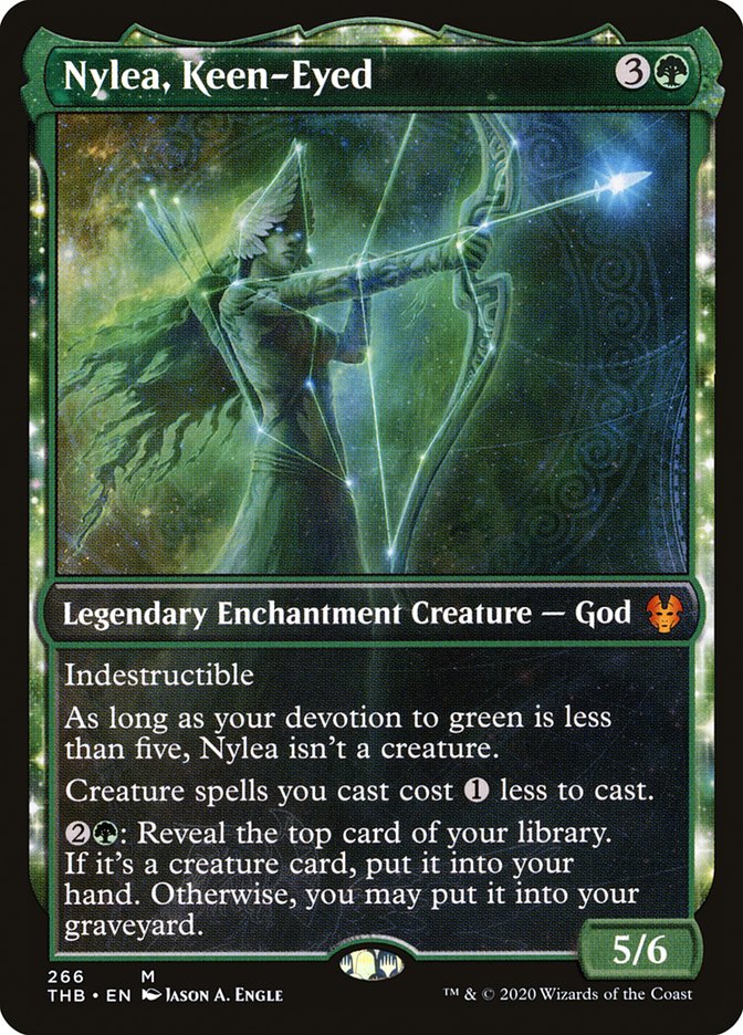 Nylea, Keen-Eyed (Showcase) [Theros Beyond Death] - Magic: The Gathering - Card Brawlers | Quebec | Canada |