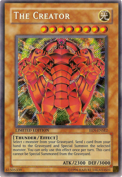 The Creator [EEN-ENSE2] Secret Rare - Yu-Gi-Oh! - Card Brawlers | Quebec | Canada |