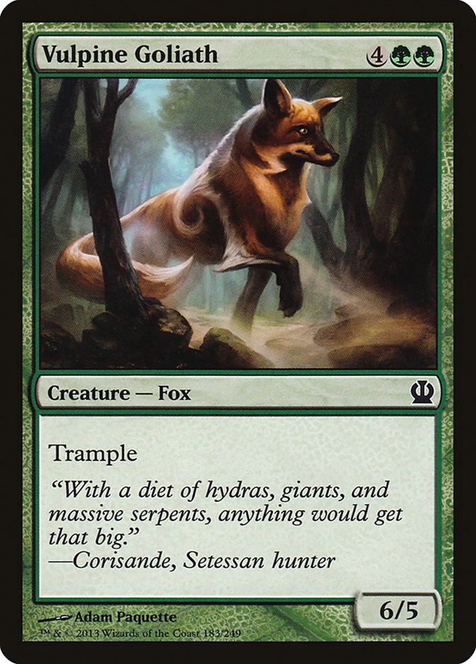 Vulpine Goliath [Theros] - Magic: The Gathering - Card Brawlers | Quebec | Canada |