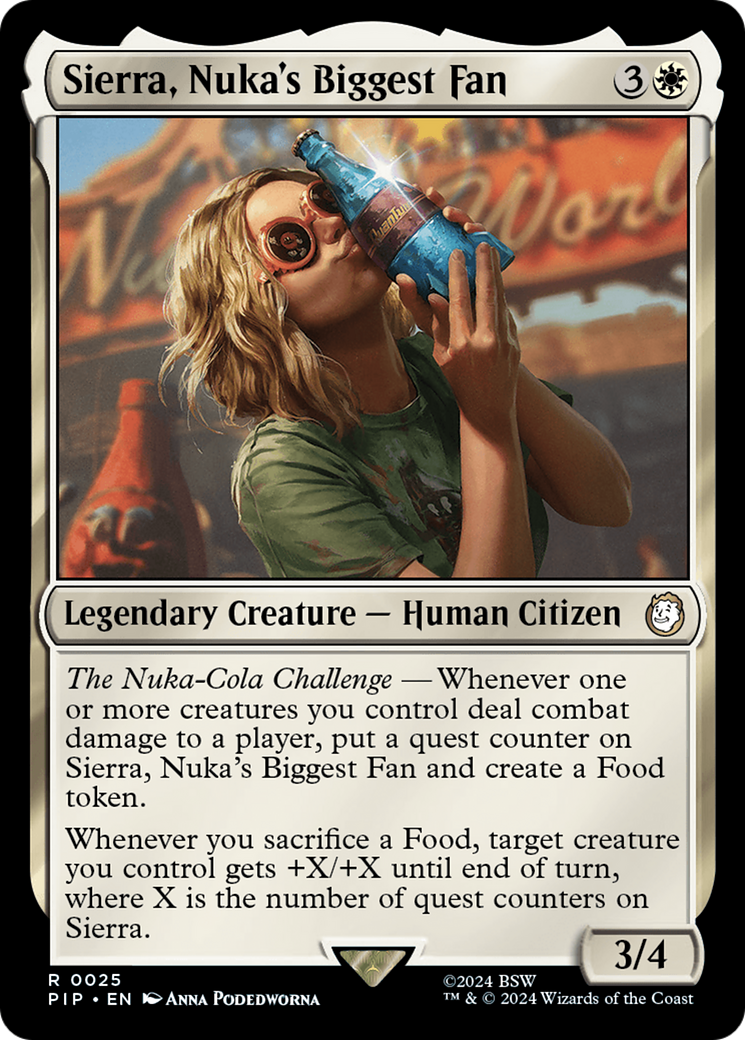 Sierra, Nuka's Biggest Fan [Fallout] - Magic: The Gathering - Card Brawlers | Quebec | Canada |