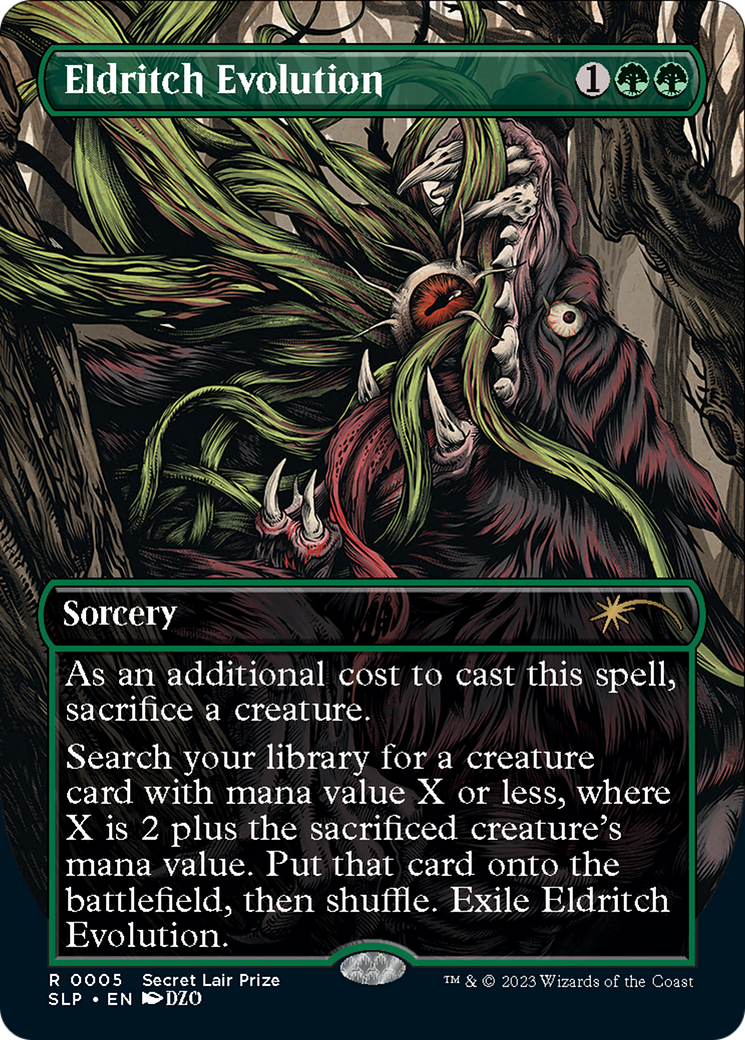Eldritch Evolution (Borderless) [Secret Lair Showdown] - Magic: The Gathering - Card Brawlers | Quebec | Canada |