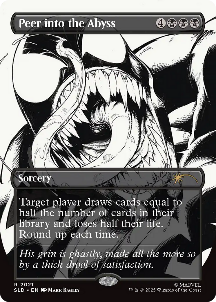 Peer into the Abyss (2021) (Rainbow Foil) [Secret Lair Drop Series] - Magic: The Gathering - Card Brawlers | Quebec | Canada |