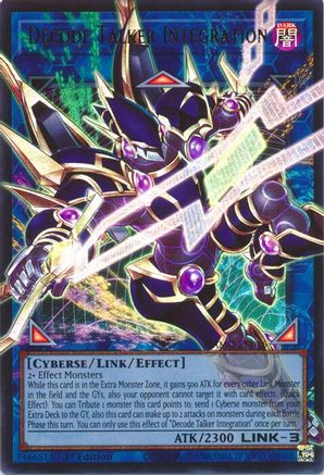 Decode Talker Integration (Extended Art) (MAMO-EN016) - Magnificent Monsters 1st Edition - Card Brawlers