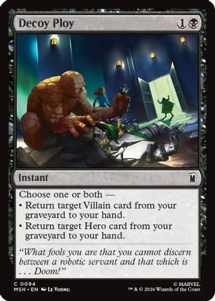 Decoy Ploy (MSH-094) - Marvel Super Heroes - Card Brawlers