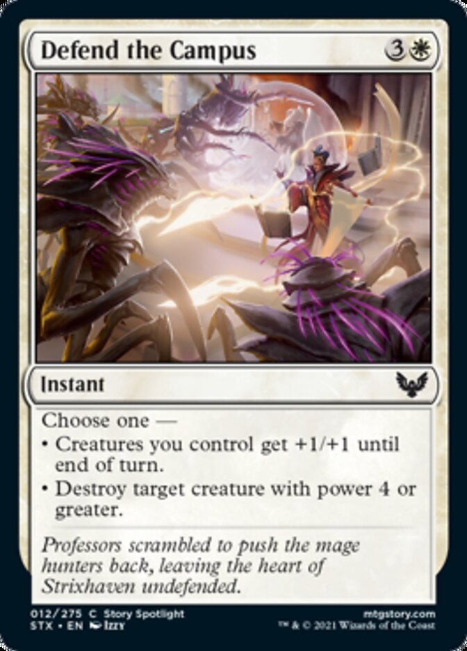 Defend the Campus [Strixhaven: School of Mages] - Card Brawlers
