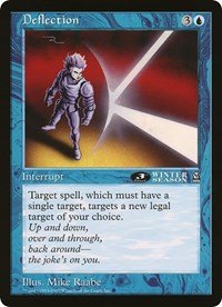 Deflection (Oversized) [Oversize Cards] - Card Brawlers