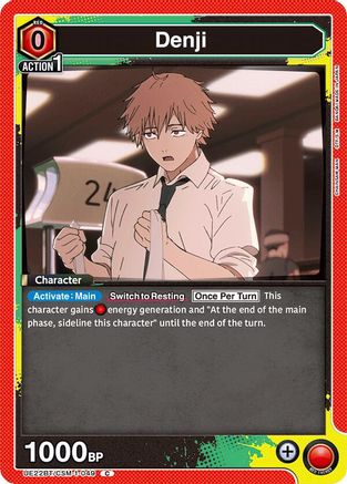 Denji (049) (UE22BT/CSM-1-049) - UE22BT CHAINSAW MAN - Card Brawlers