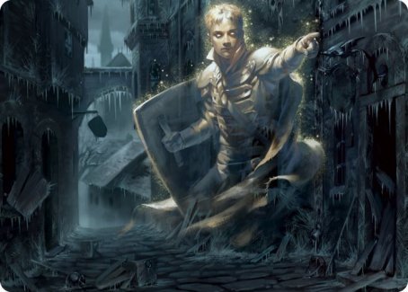 Dennick, Pious Apparition Art Card [Innistrad: Midnight Hunt Art Series] - Card Brawlers