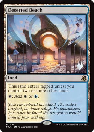 Deserted Beach (PPFRA-176) - Promo Pack: Reality Fracture Foil - Card Brawlers