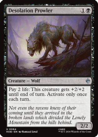 Desolation Prowler (HOB-064) - The Hobbit - Card Brawlers