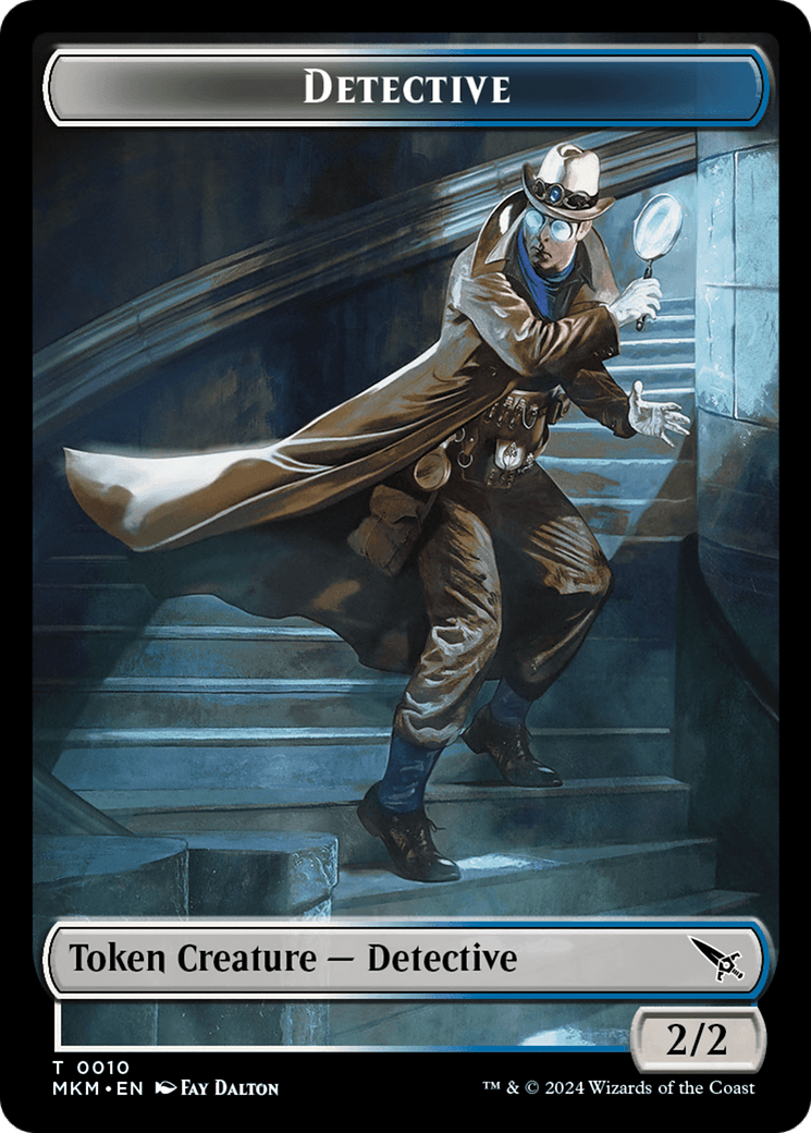 Detective Token [Murders at Karlov Manor Tokens] - Card Brawlers