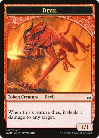 Devil // Satyr Double - Sided Token [Challenger Decks 2020 Tokens] - Card Brawlers