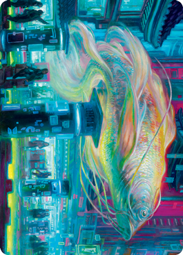 Skyswimmer Koi Art Card [Kamigawa: Neon Dynasty Art Series] - Magic: The Gathering - Card Brawlers | Quebec | Canada |