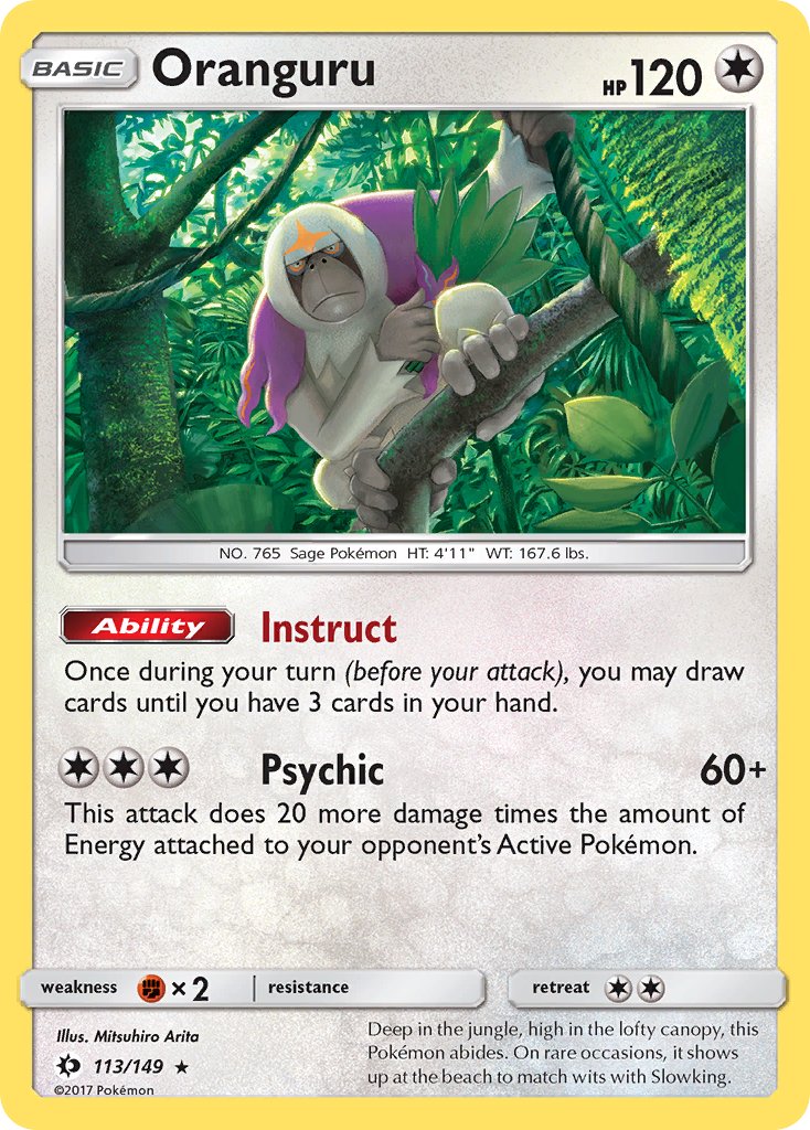 Oranguru (113/149) (Theme Deck Exclusive) [Sun & Moon: Base Set] - Pokémon - Card Brawlers | Quebec | Canada |