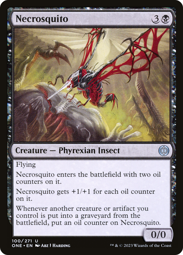 Necrosquito [Phyrexia: All Will Be One] - Magic: The Gathering - Card Brawlers | Quebec | Canada |