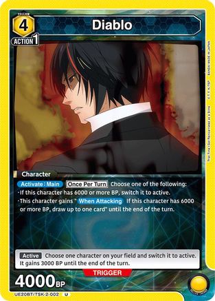 Diablo (002) (UE20BT/TSK-2-002) - UE20BT That Time I Got Reincarnated as a Slime - Card Brawlers