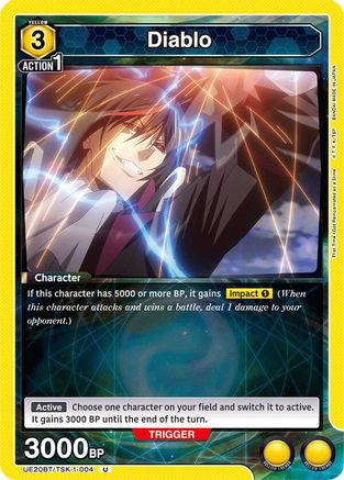 Diablo (004) (UE20BT/TSK-1-004) - UE20BT That Time I Got Reincarnated as a Slime - Card Brawlers