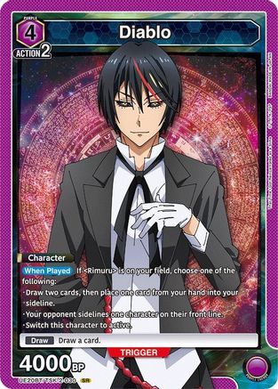 Diablo (030) (UE20BT/TSK-2-030) - UE20BT That Time I Got Reincarnated as a Slime Foil - Card Brawlers