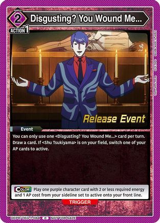Disgusting? You Wound Me... (UEPR/TKG-1-064) - UE18BT Tokyo Ghoul Release Event - Card Brawlers