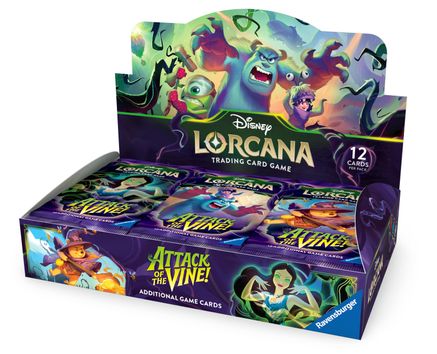 Disney Lorcana - Attack of the Vine! - Booster Box - Card Brawlers