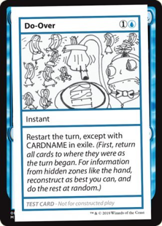 Do - Over (2021 Edition) [Mystery Booster Playtest Cards] - Card Brawlers