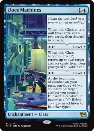 Does Machines (TMT-034) - Teenage Mutant Ninja Turtles - Card Brawlers