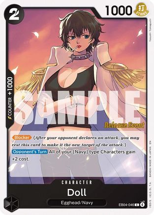 Doll (EB04-046) - Adventure on Kami's Island Release Event Cards - Card Brawlers