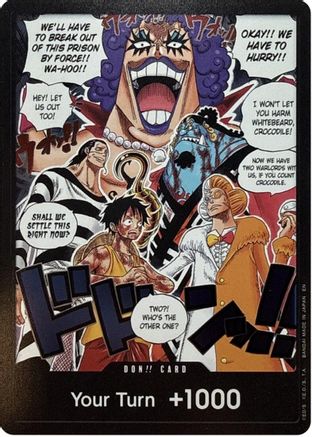 DON!! Card (Alternate Art) - The Time of Battle - Card Brawlers