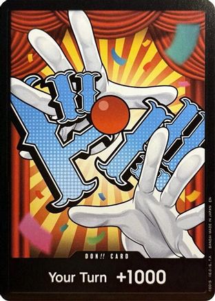 DON!! Card (Buggy) - Premium Booster -The Best- Vol. 2 Foil - Card Brawlers
