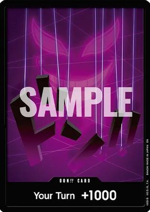 DON!! Card (Donquixote Doflamingo) (Double Pack Set Vol. 9) - The Azure Sea's Seven Foil - Card Brawlers
