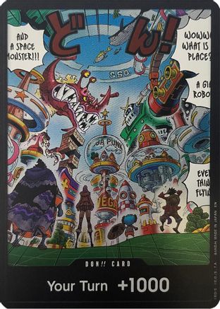 DON!! Card (Egghead) - The Azure Sea's Seven Foil - Card Brawlers