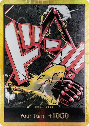 DON!! Card (Gear 4 Luffy) (Gold) - Premium Booster -The Best- Vol. 2 Foil - Card Brawlers