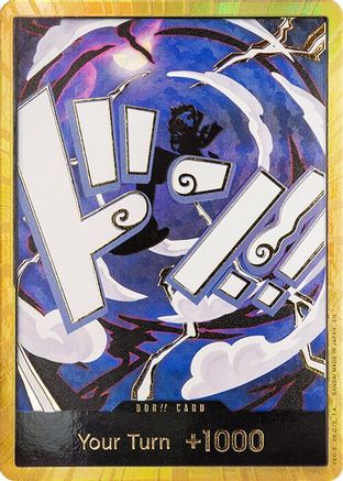 DON!! Card (GEAR5 Luffy) (Gold) - Premium Booster -The Best- Vol. 2 Foil - Card Brawlers