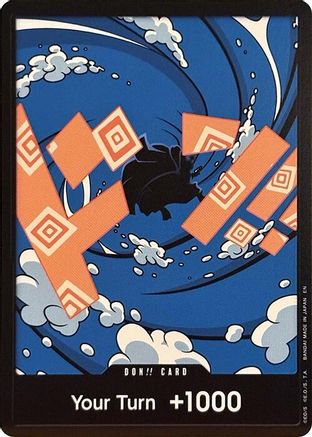 DON!! Card (Jinbe) - Premium Booster -The Best- Vol. 2 Foil - Card Brawlers