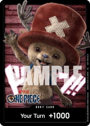 DON!! Card (Netflix Tony Tony.Chopper) - One Piece Promotion Cards - Card Brawlers