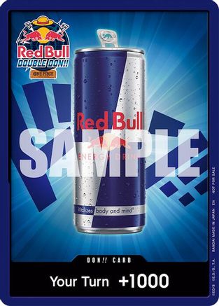DON!! Card (Red Bull Don!!) - One Piece Promotion Cards Foil - Card Brawlers