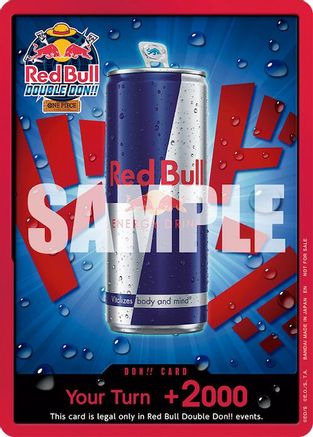 DON!! Card (Red Bull Double Don!!) - One Piece Promotion Cards Foil - Card Brawlers