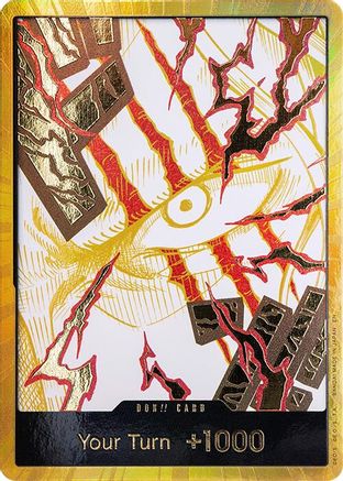 DON!! Card (Shanks) (Gold) - Premium Booster -The Best- Vol. 2 Foil - Card Brawlers