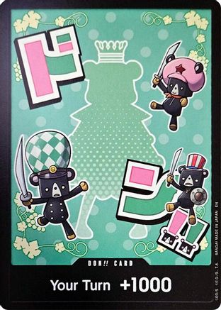 DON!! Card (Sugar) - Premium Booster -The Best- Vol. 2 - Card Brawlers
